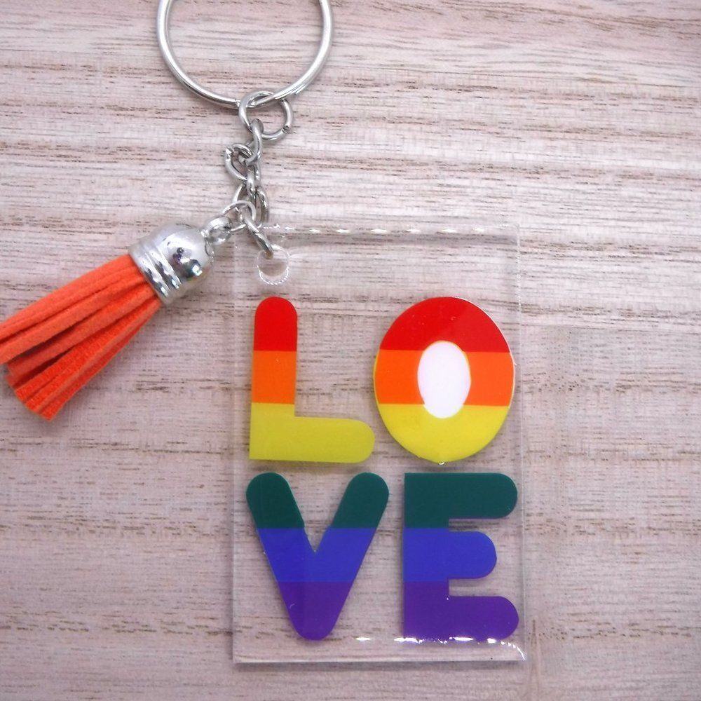 Keychains Acrylic / Resin Love